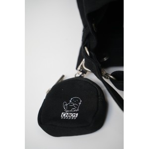 CHIOS CLUB - Chios3951 Small Logo Canvas Bucket / BLACK 